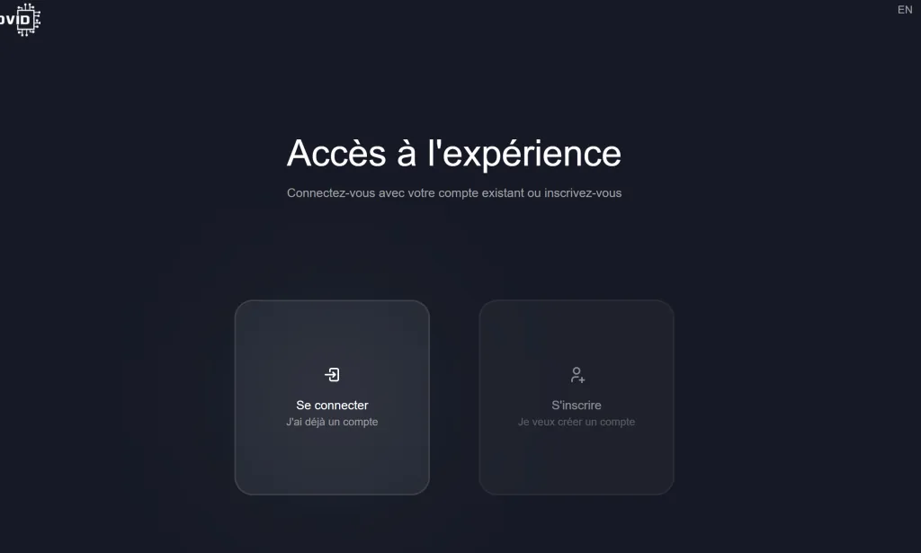 DVID Experience platform home page - online IoT and OT cybersecurity training