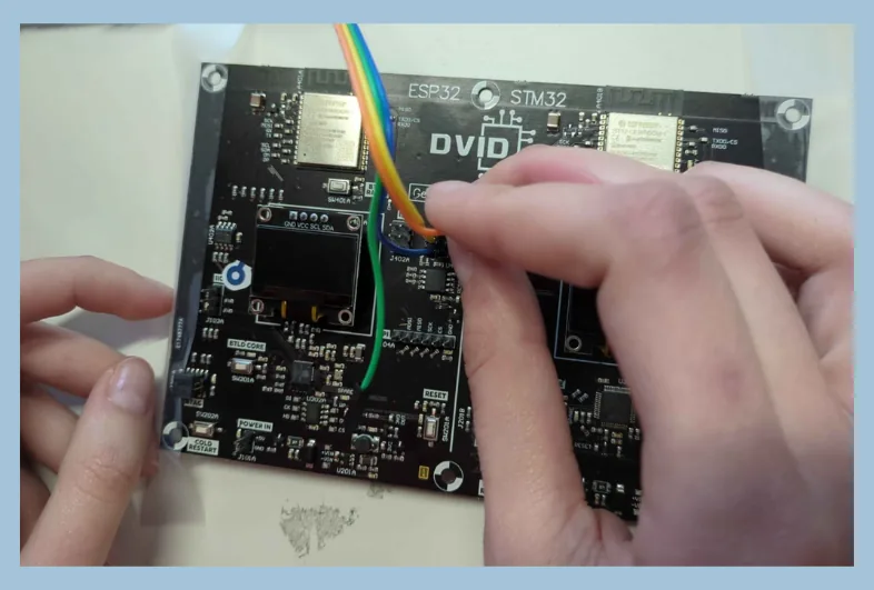 Default password on an IoT device